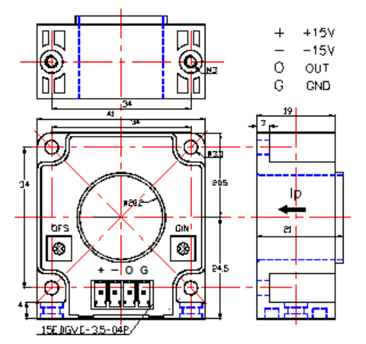 current sensor drawing