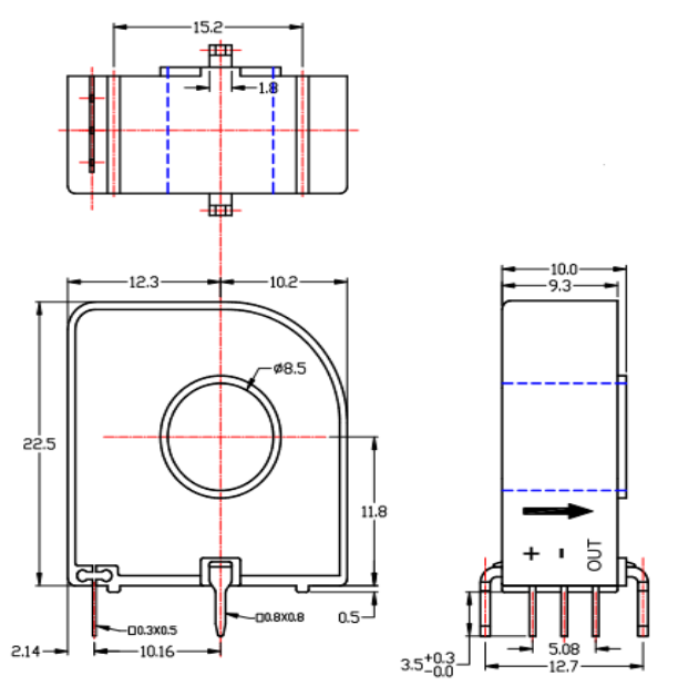 current sensor drawing