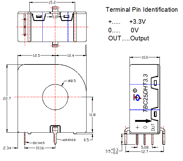 current sensor drawing