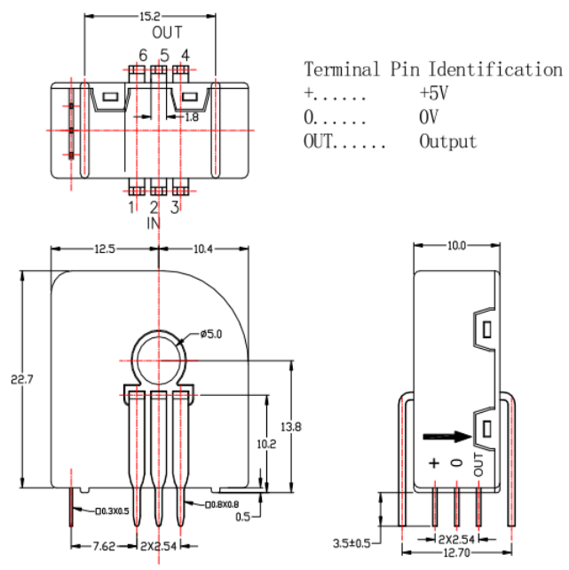 current sensor drawing