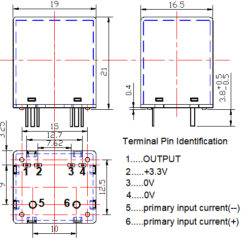 current sensor drawing