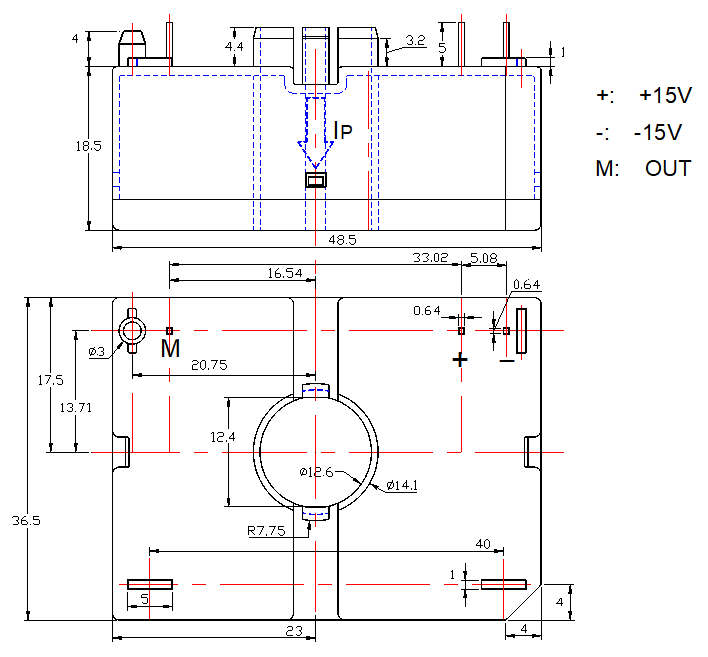 current sensor drawing