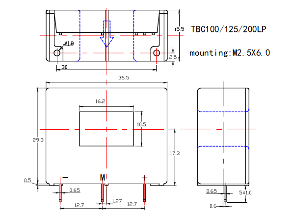 current sensor drawing