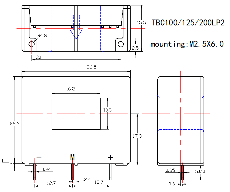 current sensor drawing