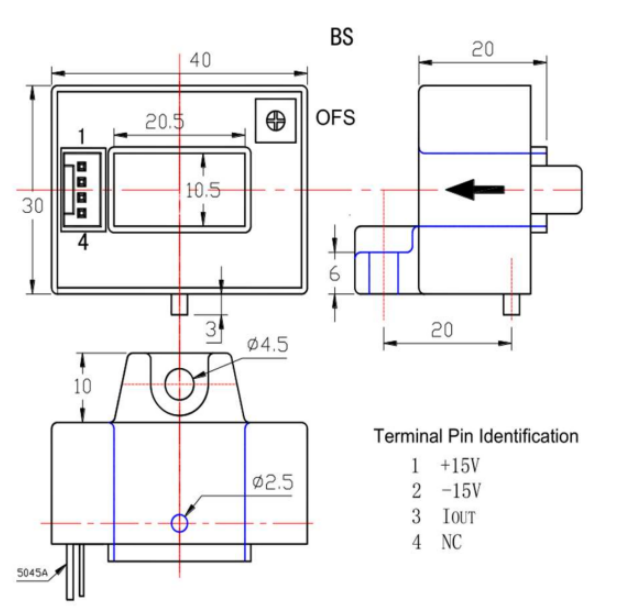 current sensor drawing