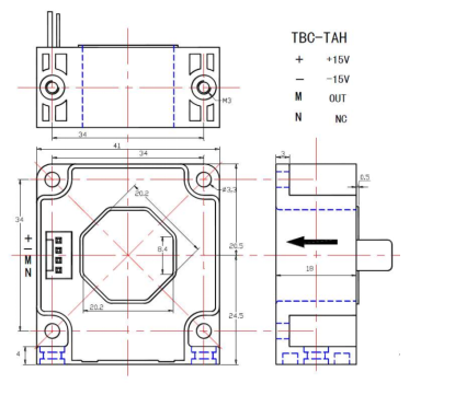 current sensor drawing