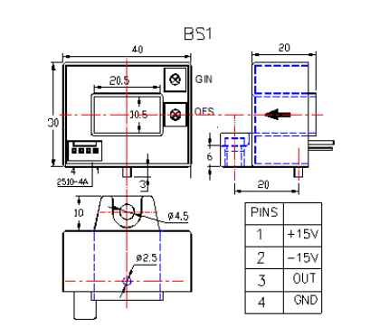 current sensor drawing