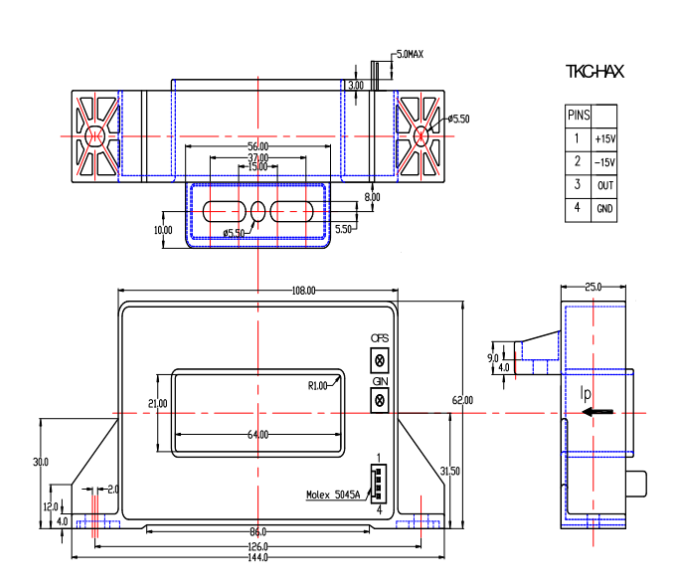 current sensor drawing