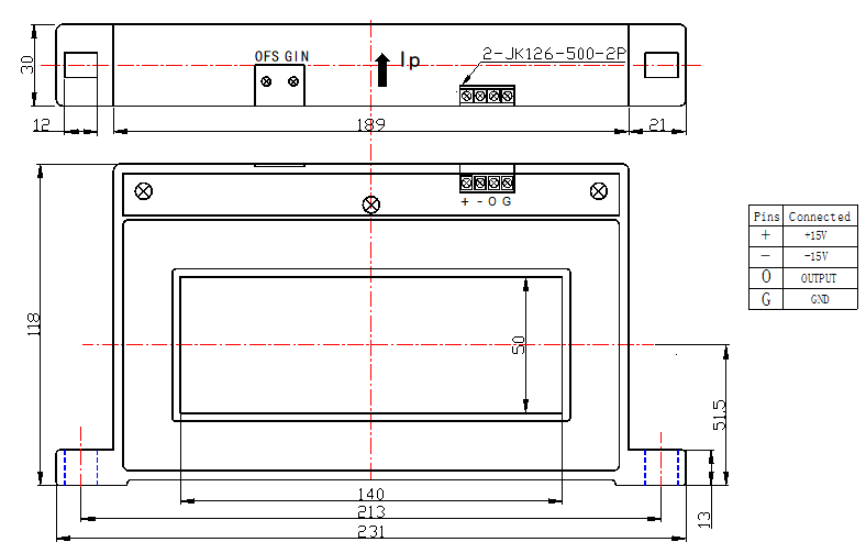 current sensor drawing