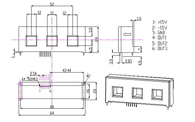 current sensor drawing