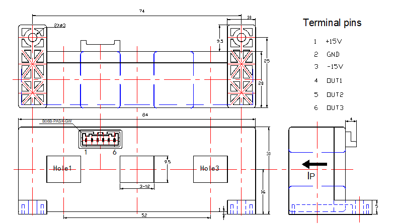 current sensor drawing