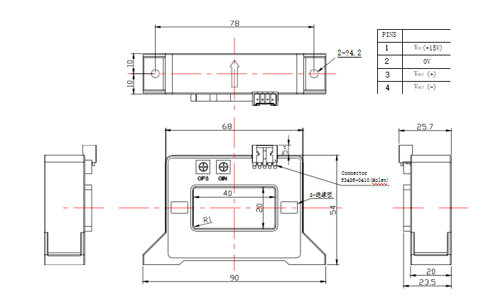 current sensor drawing